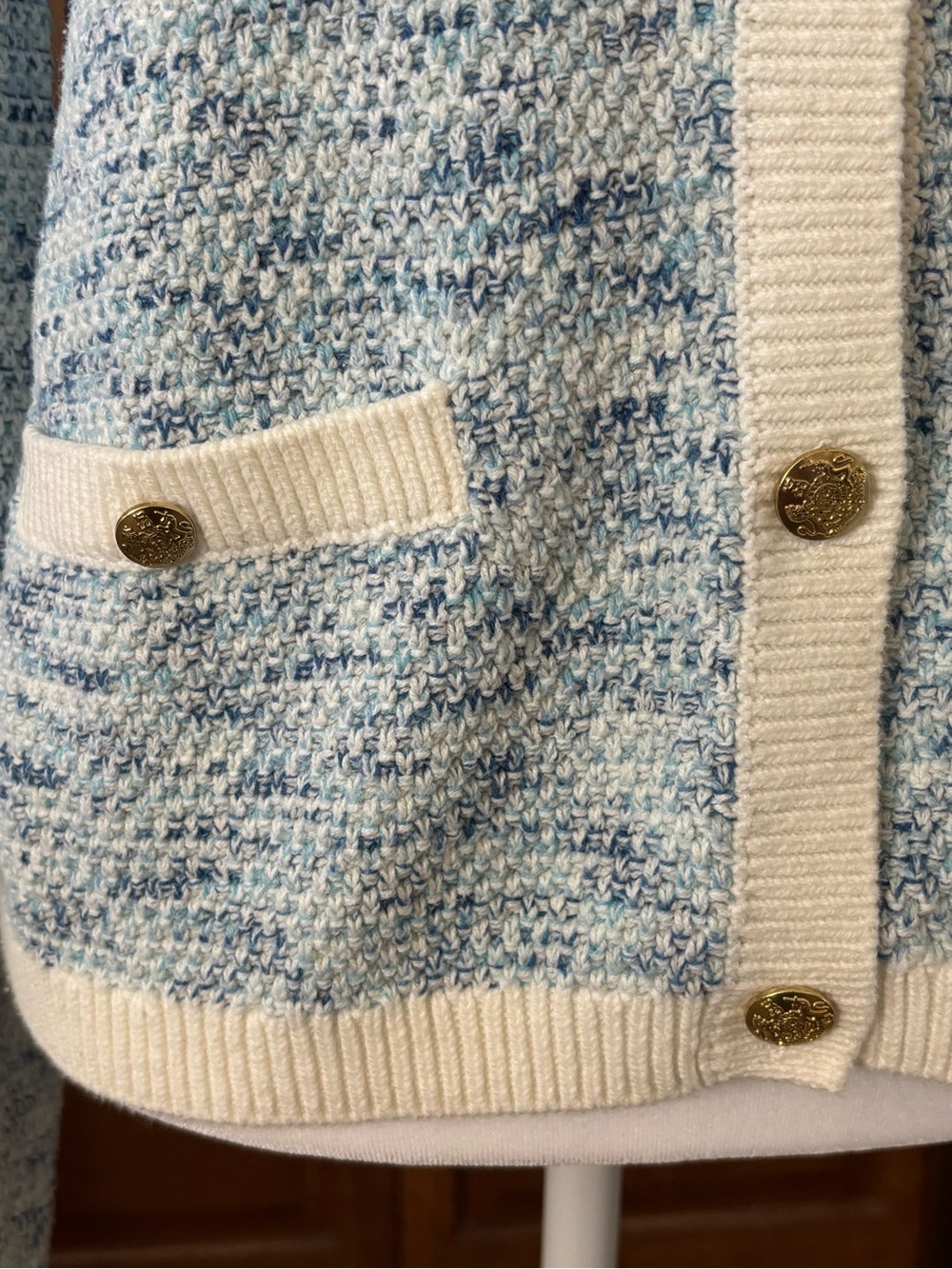 J. Crew Emile Popcorn Sweater Lady Jacket - Picture 3 of 9
